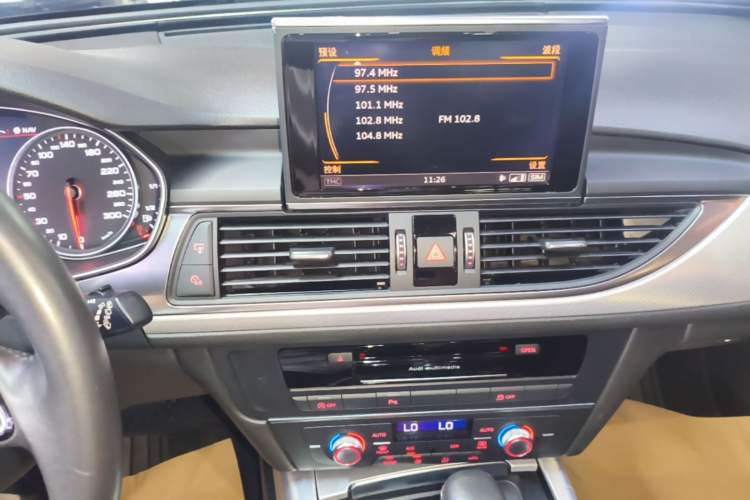 Used Audi A6 2017 Avant 40 TFSI Sport Edition Audio And AC Panel
