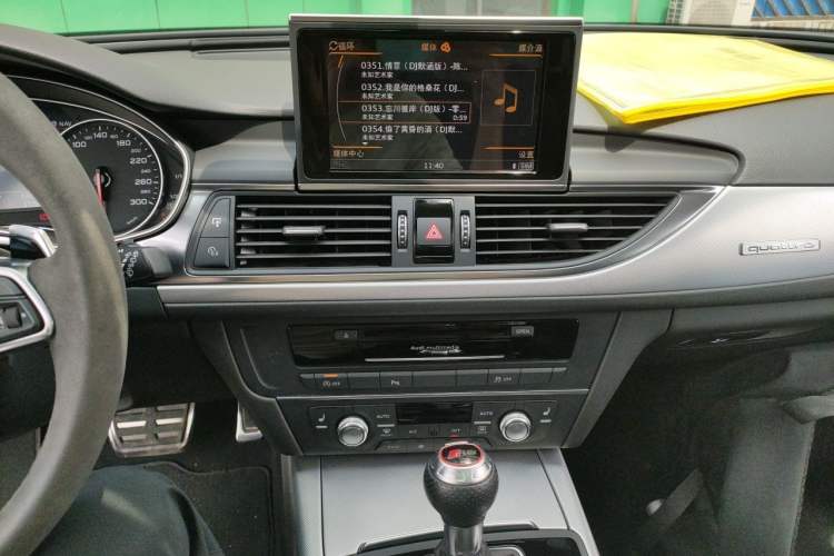 Used Audi A6 2017 Avant 40 TFSI Sport Edition Audio And AC Panel