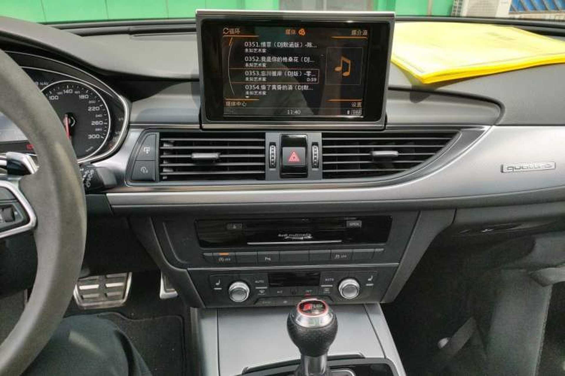 Used Audi A6 2017 Avant 40 TFSI Sport Edition Audio And AC Panel