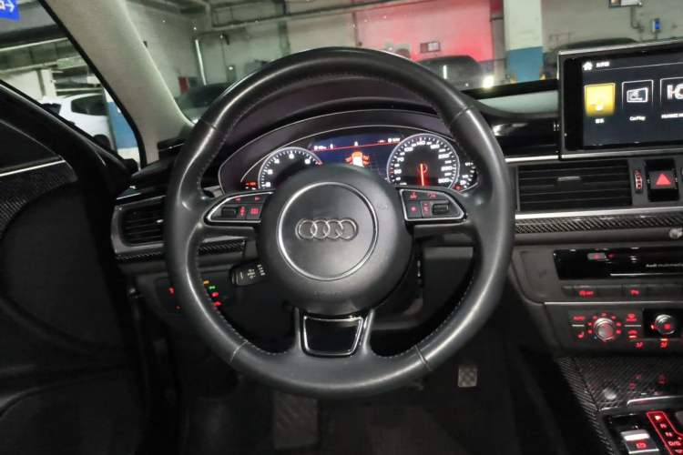 Used Audi A6 2017 3.0T allroad quattro Steering Wheel