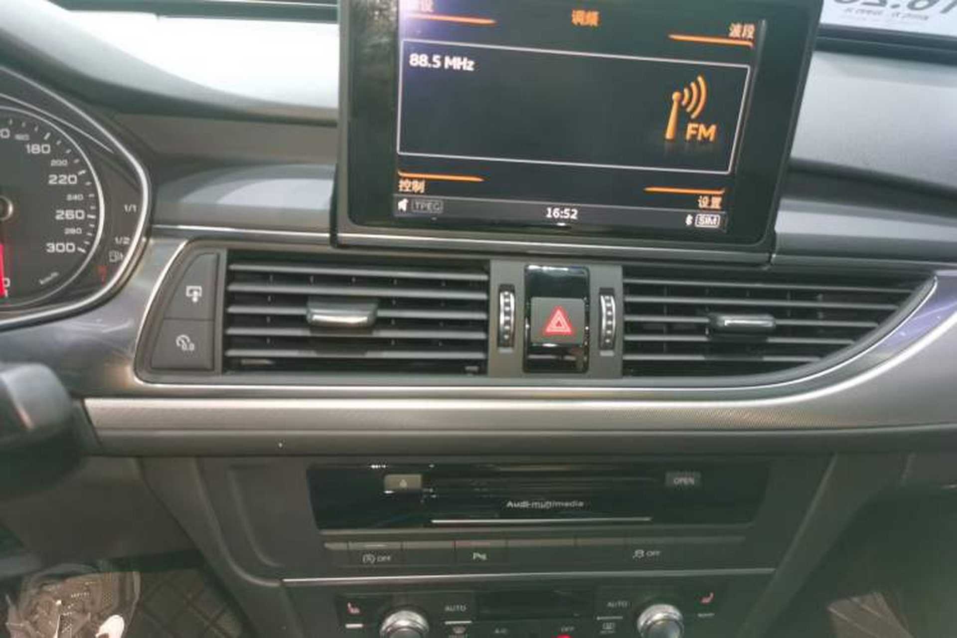 Used Audi A6 2017 Avant 40 TFSI Sport Edition Audio And AC Panel