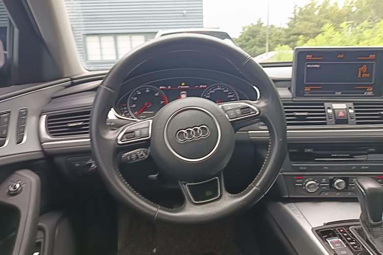 Used Audi A6 2017 3.0T allroad quattro Steering Wheel