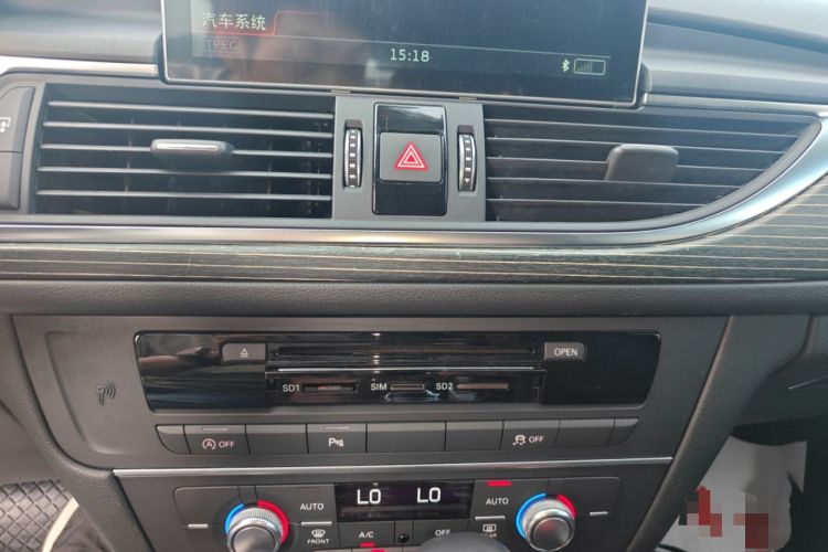 Used Audi A6 2017 Avant 40 TFSI Sport Edition Audio And AC Panel