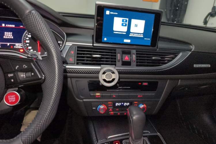 Used Audi A6 2017 Avant 40 TFSI Sport Edition Audio And AC Panel