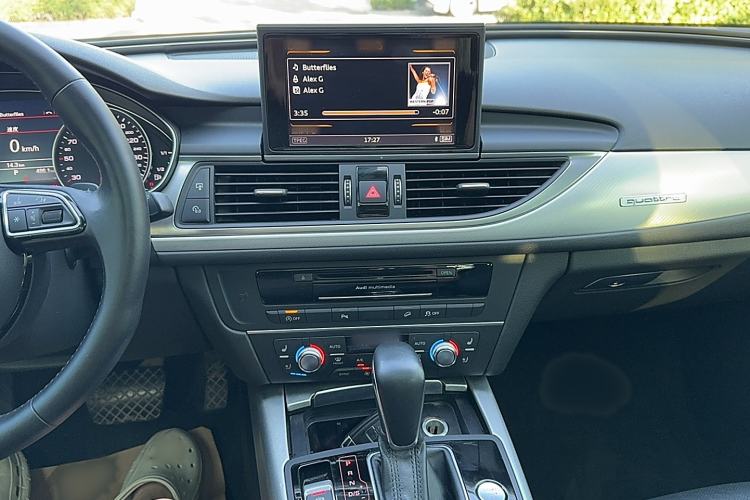 Used Audi A6 2017 3.0T allroad quattro Audio And AC Panel