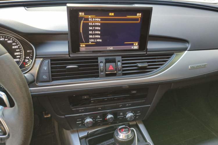 Used Audi A6 2017 3.0T allroad quattro Audio And AC Panel