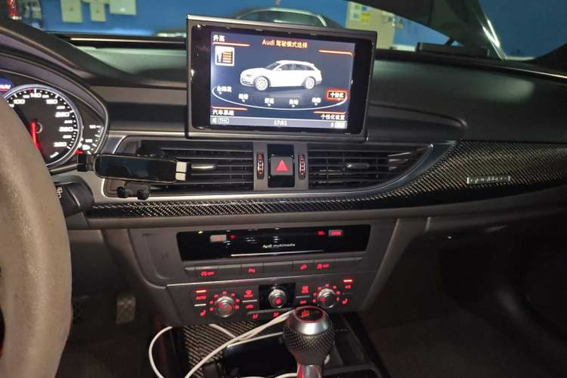Used Audi A6 2018 3.0T allroad quattro Audio And AC Panel