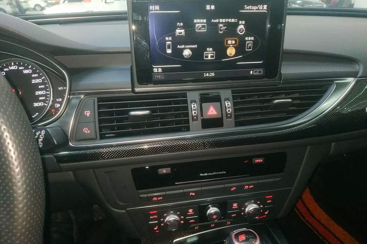 Used Audi A6 2018 3.0T allroad quattro Audio And AC Panel