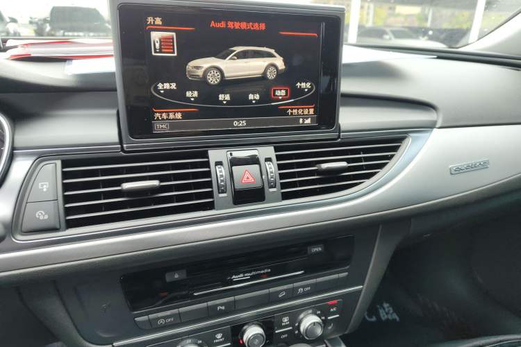 Used Audi A6 2018 3.0T allroad quattro Audio And AC Panel