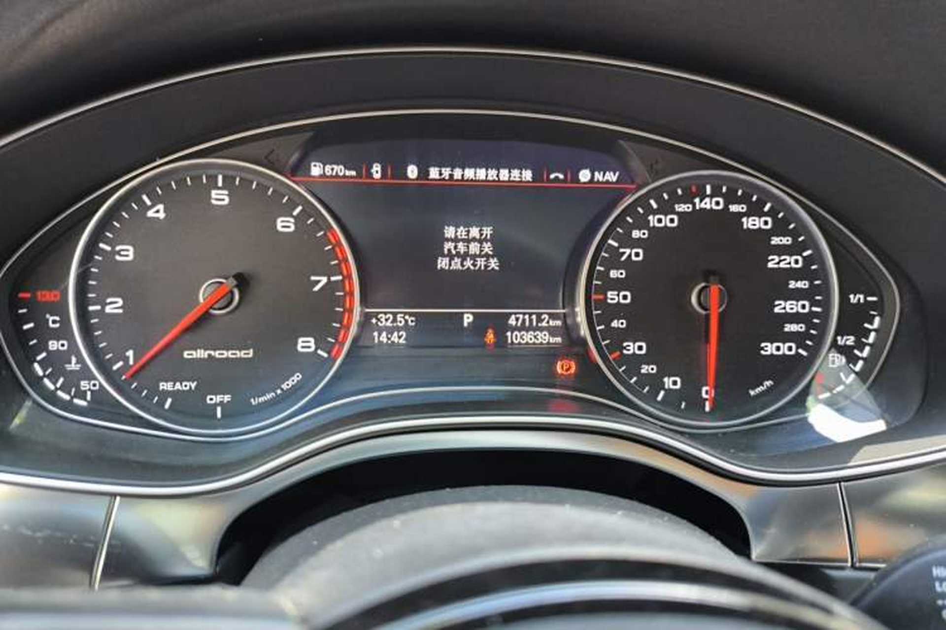 Used Audi A6 2018 3.0T allroad quattro Instrument Cluster