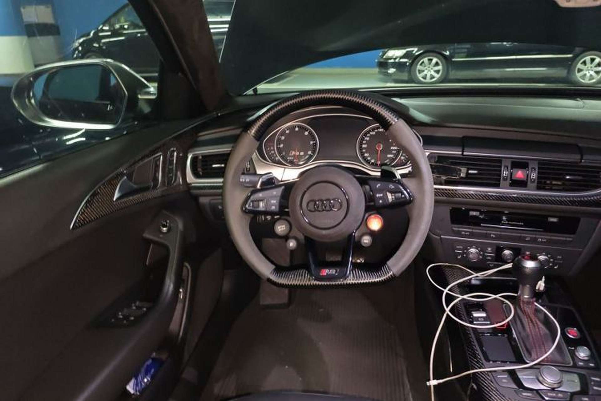 Used Audi A6 2018 3.0T allroad quattro Steering Wheel