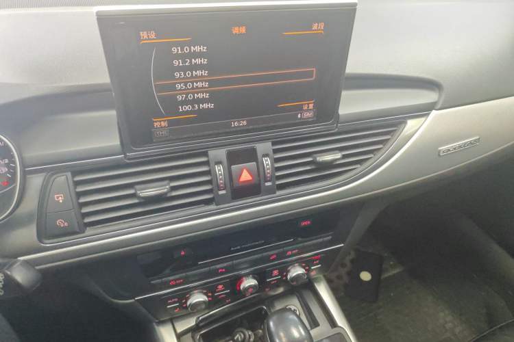 Used Audi A6 2018 3.0T allroad quattro Audio And AC Panel