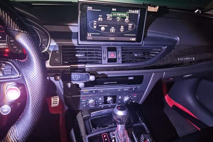 Used Audi A6 2018 3.0T allroad quattro Audio And AC Panel