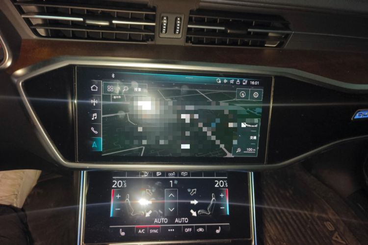 Used Audi A6 2020 allroad quattro Explorer 55 TFSI Prestige Off-Road Model Audio And AC Panel