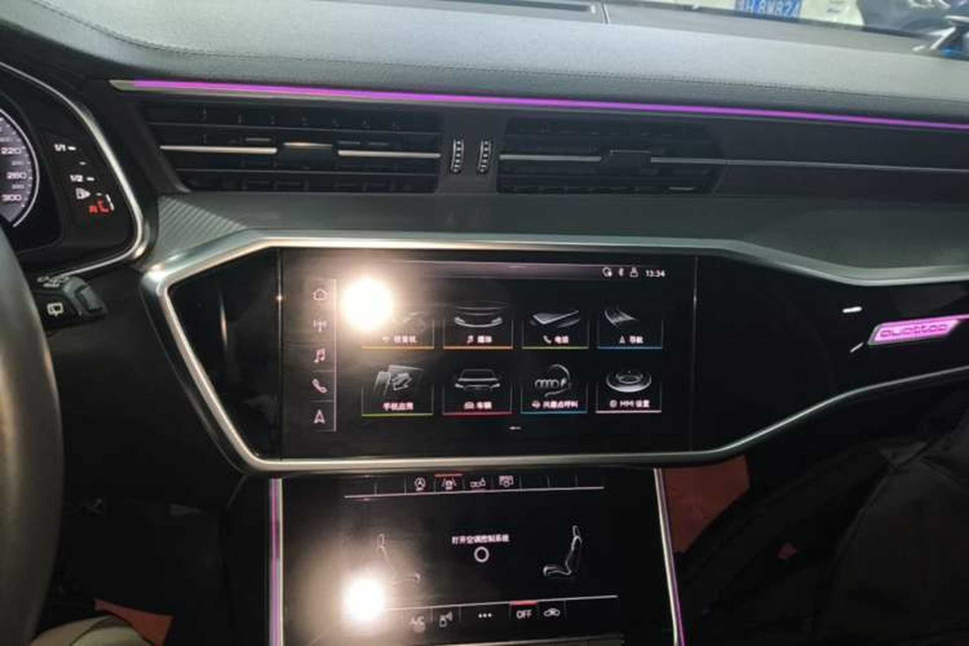 Used Audi A6 2020 Avant Futurist 45 TFSI Prestige Dynamic Edition Audio And AC Panel