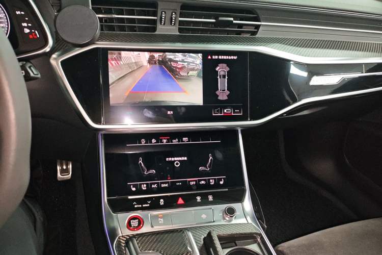 Used Audi A6 2020 allroad quattro Explorer 55 TFSI Prestige Off-Road Model Audio And AC Panel