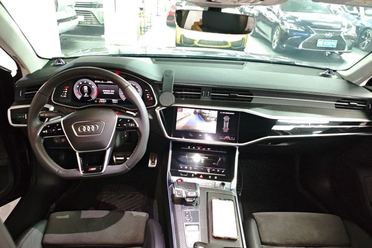 Used Audi A6 2020 allroad quattro Explorer 55 TFSI Prestige Off-Road Model Center Console