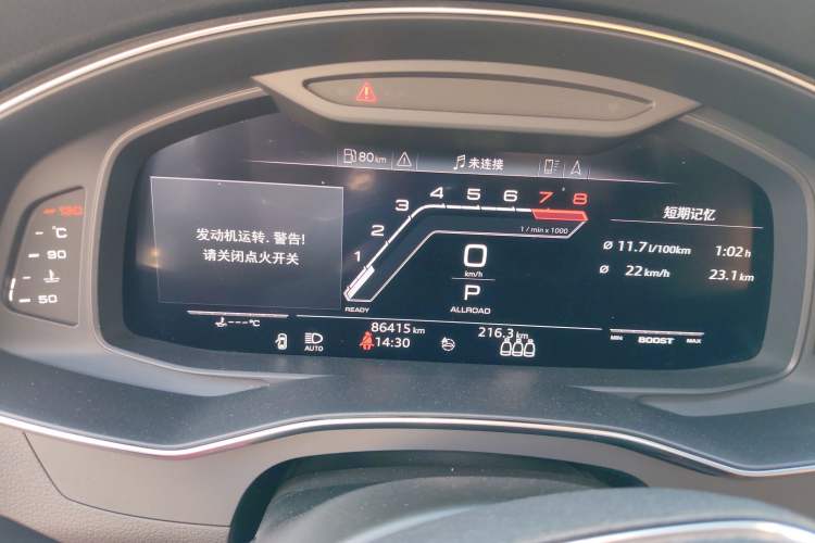 Used Audi A6 2020 allroad quattro Explorer 55 TFSI Prestige Off-Road Model Instrument Cluster