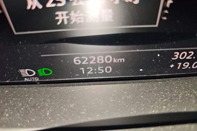 Used Audi A6 2020 allroad quattro Explorer 55 TFSI Prestige Off-Road Model Odometer Close Up