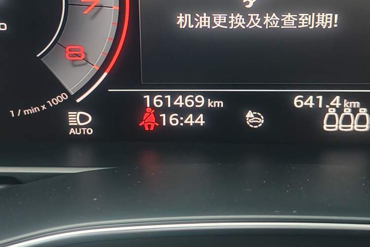 Used Audi A6 2020 allroad quattro Explorer 55 TFSI Prestige Off-Road Model Odometer Close Up