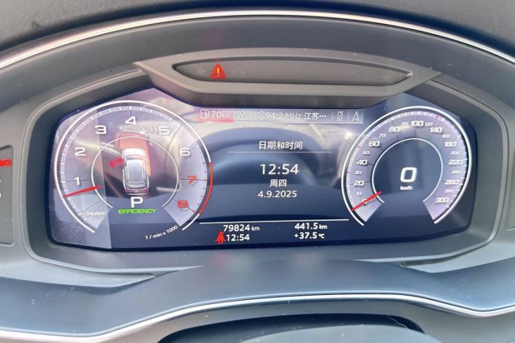 Used Audi A6 2020 allroad quattro Explorer 55 TFSI Prestige Off-Road Model Odometer Close Up