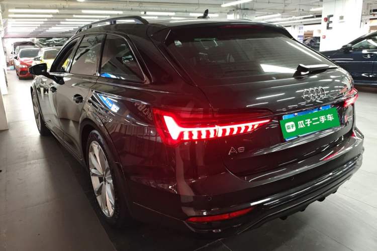 Used Audi A6 2020 allroad quattro Explorer 55 TFSI Prestige Off-Road Model Rear Left 45 Deg