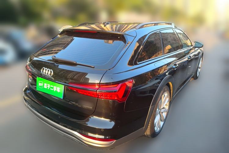 Used Audi A6 2020 allroad quattro Explorer 55 TFSI Prestige Off-Road Model Rear Right 45 Deg