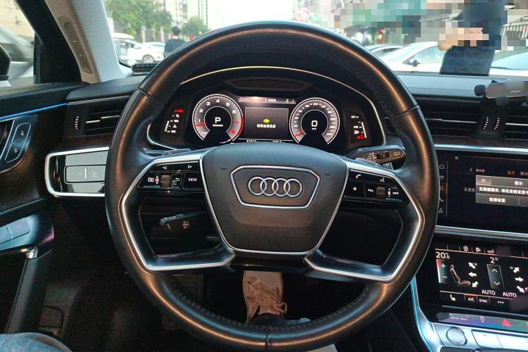 Used Audi A6 2020 allroad quattro Explorer 55 TFSI Prestige Off-Road Model Steering Wheel