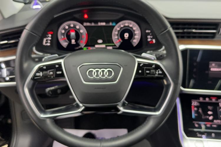 Used Audi A6 2020 allroad quattro Explorer 55 TFSI Prestige Off-Road Model Steering Wheel