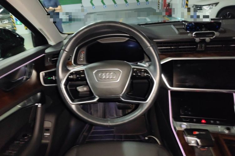 Used Audi A6 2020 allroad quattro Explorer 55 TFSI Prestige Off-Road Model Steering Wheel