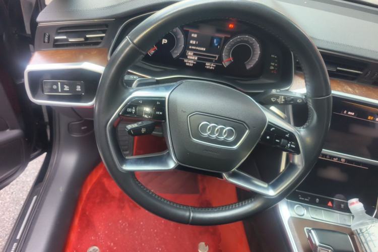 Used Audi A6 2020 allroad quattro Explorer 55 TFSI Prestige Off-Road Model Steering Wheel