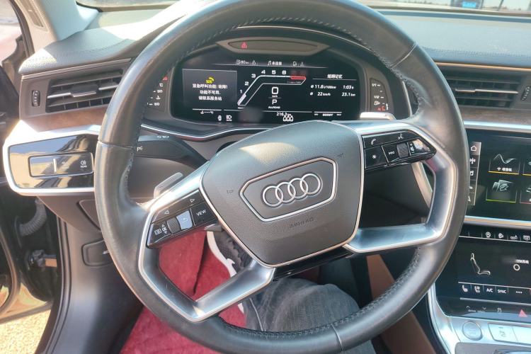 Used Audi A6 2020 allroad quattro Explorer 55 TFSI Prestige Off-Road Model Steering Wheel