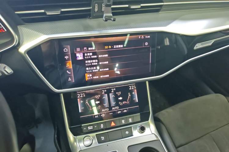 Used Audi A6 2020 Avant Futurist 45 TFSI Prestige Dynamic Edition Audio And AC Panel