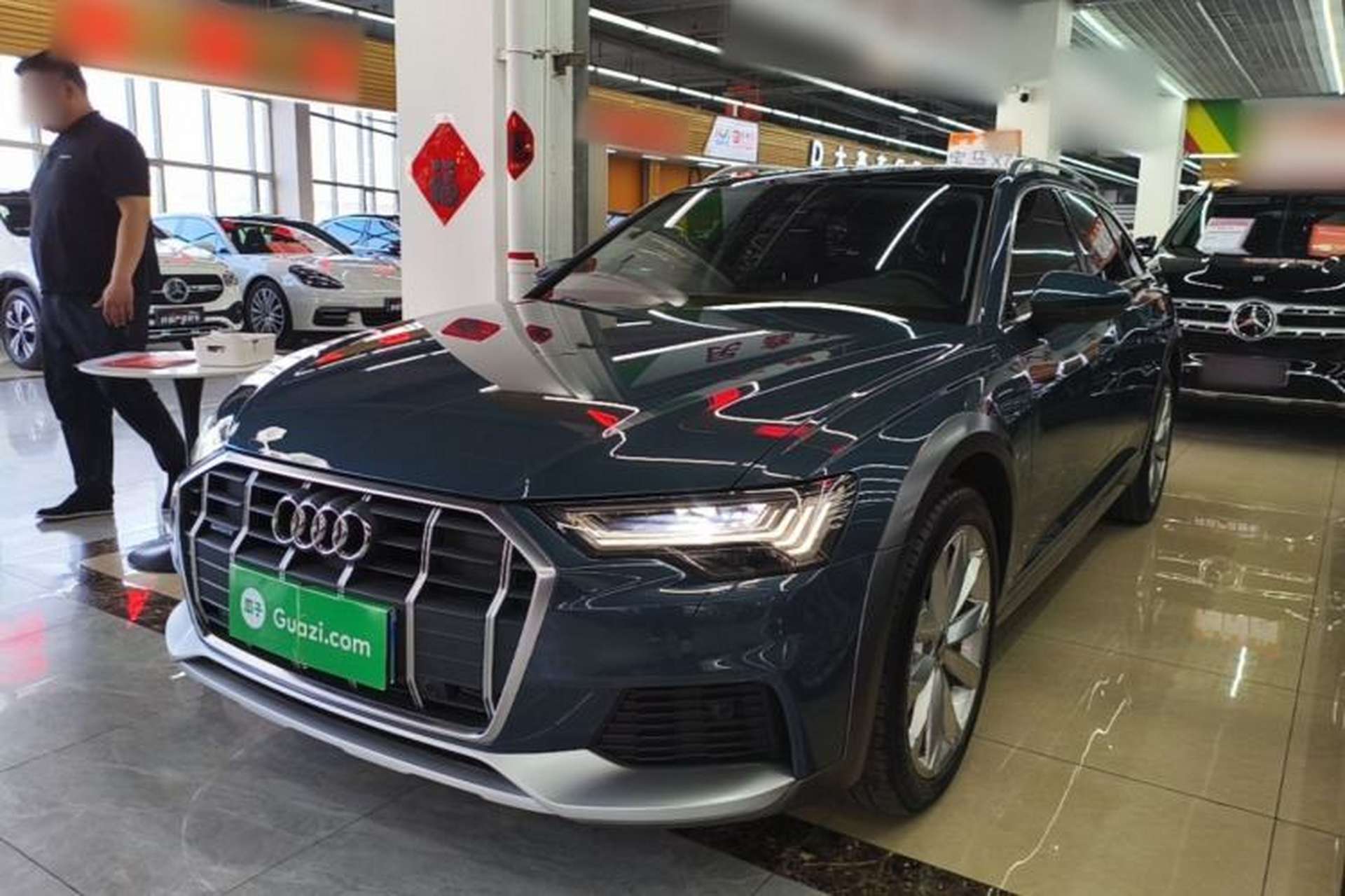 Used Audi A6 2020 allroad quattro Explorer 55 TFSI Prestige Off-Road Model Front Left 45 Deg