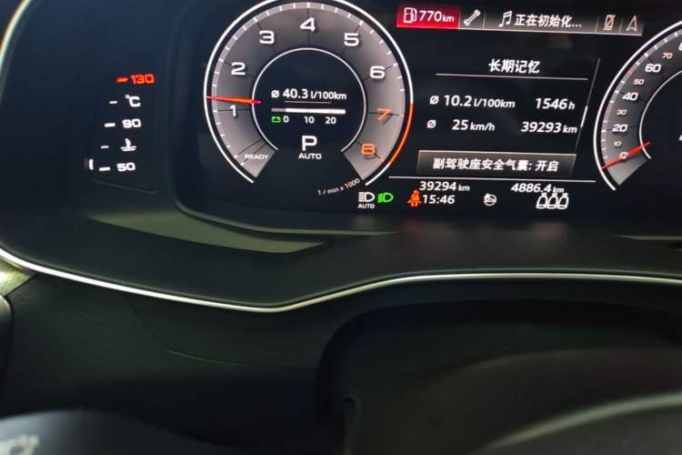 Used Audi A6 2020 Avant Futurist 45 TFSI Prestige Dynamic Edition Odometer Close Up