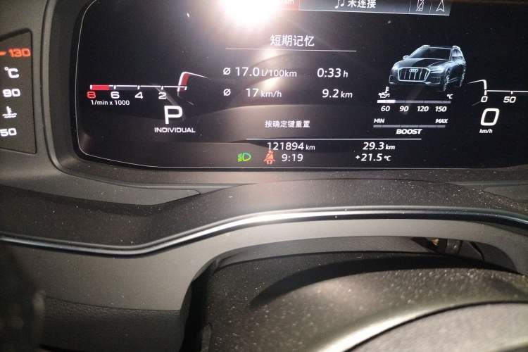 Used Audi A6 2020 allroad quattro Explorer 55 TFSI Prestige Off-Road Model Odometer Close Up