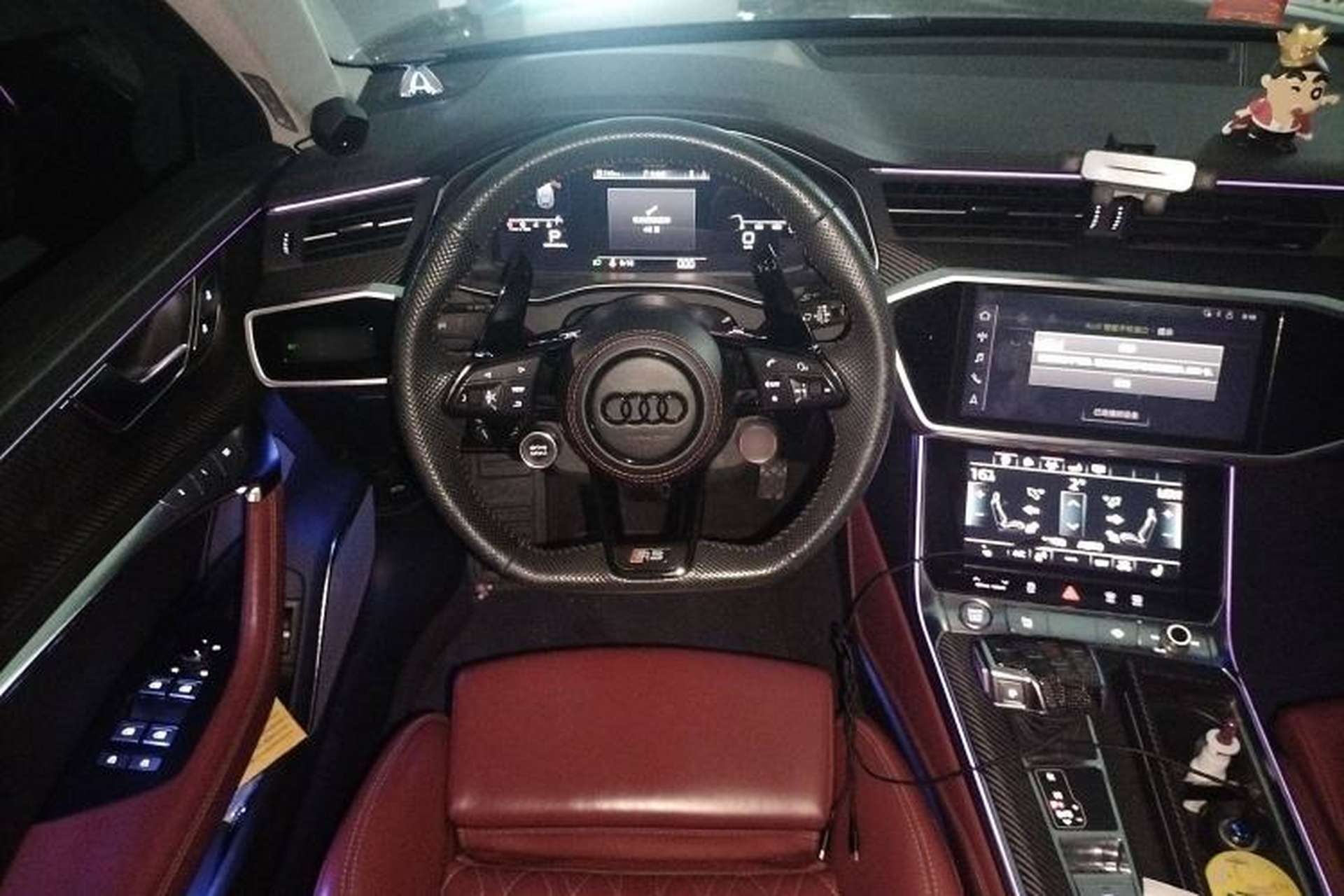 Used Audi A6 2020 allroad quattro Explorer 55 TFSI Prestige Off-Road Model Steering Wheel