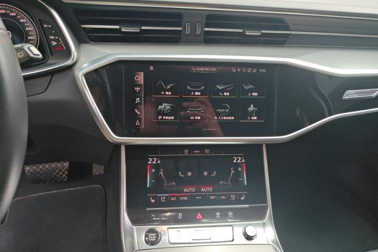 Used Audi A6 2020 Avant Futurist 45 TFSI Prestige Dynamic Edition Audio And AC Panel