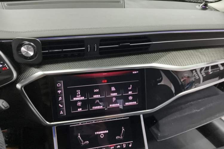 Used Audi A6 2020 allroad quattro Explorer 55 TFSI Prestige Off-Road Model Audio And AC Panel