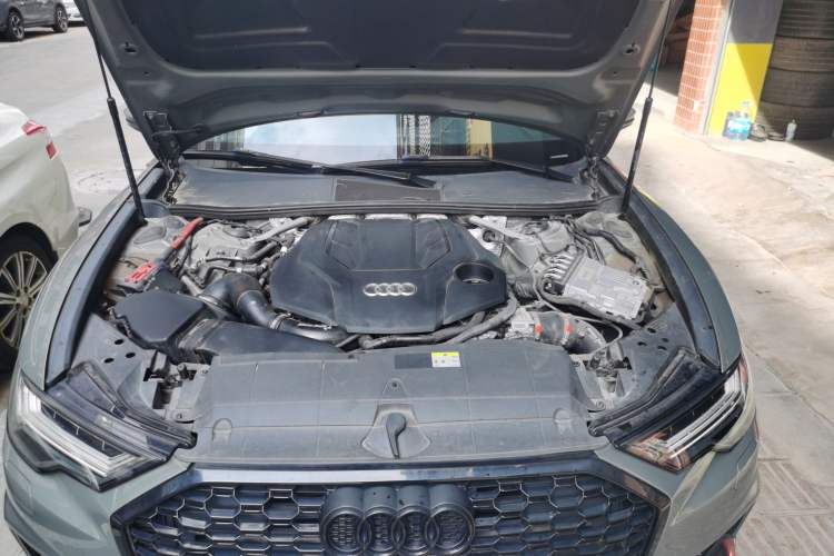 Used Audi A6 2020 allroad quattro Explorer 55 TFSI Prestige Off-Road Model Engine Bay
