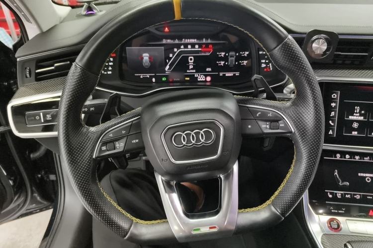 Used Audi A6 2020 allroad quattro Explorer 55 TFSI Prestige Off-Road Model Steering Wheel