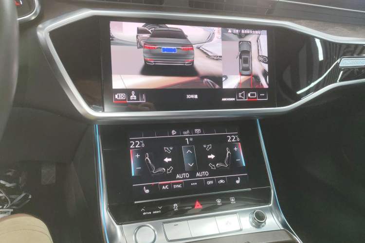 Used Audi A6 2020 allroad quattro Explorer 55 TFSI Prestige Off-Road Model Audio And AC Panel