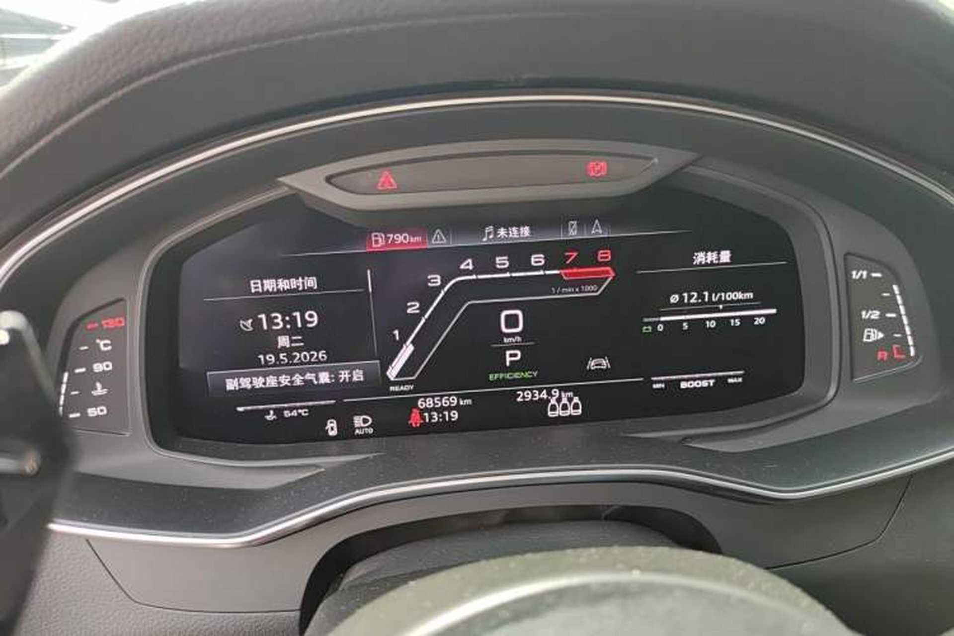 Used Audi A6 2020 allroad quattro Explorer 55 TFSI Prestige Off-Road Model Instrument Cluster