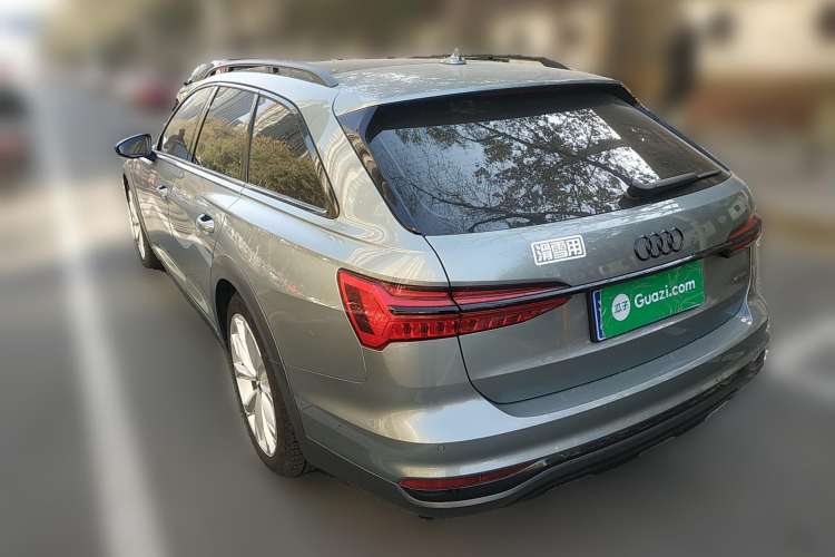 Used Audi A6 2020 allroad quattro Explorer 55 TFSI Prestige Off-Road Model Rear Left 45 Deg
