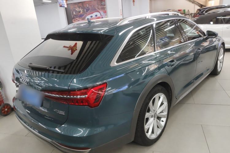 Used Audi A6 2020 allroad quattro Explorer 55 TFSI Prestige Off-Road Model Rear Right 45 Deg