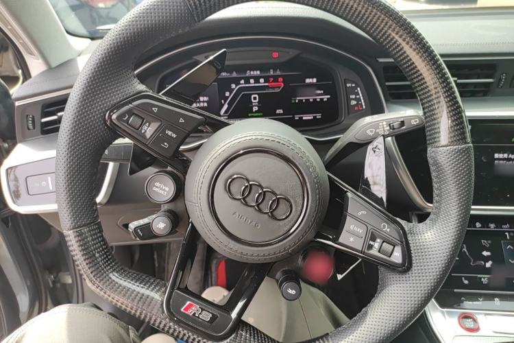 Used Audi A6 2020 allroad quattro Explorer 55 TFSI Prestige Off-Road Model Steering Wheel