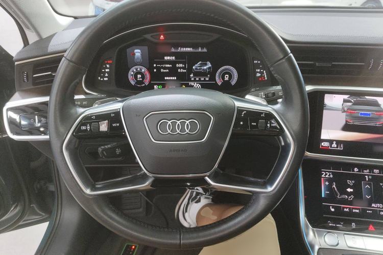 Used Audi A6 2020 allroad quattro Explorer 55 TFSI Prestige Off-Road Model Steering Wheel