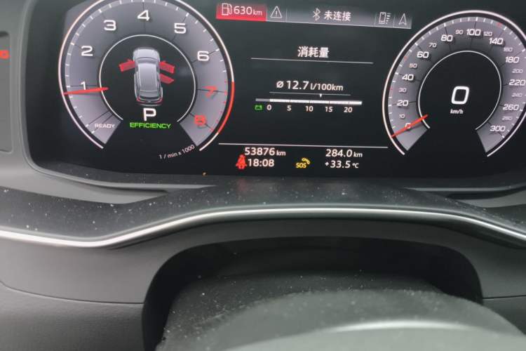 Used Audi A6 2020 Avant Futurist 45 TFSI Prestige Dynamic Edition Odometer Close Up
