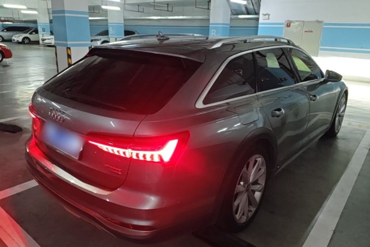Used Audi A6 2020 allroad quattro Explorer 55 TFSI Prestige Off-Road Model Rear Right 45 Deg