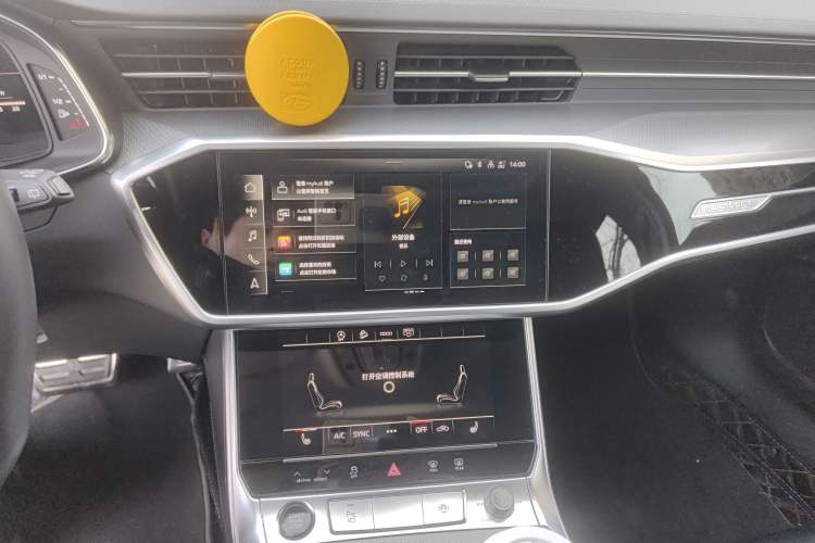 Used Audi A6 2021 allroad quattro Explorer 55 TFSI Prestige Off-Road Model Audio And AC Panel